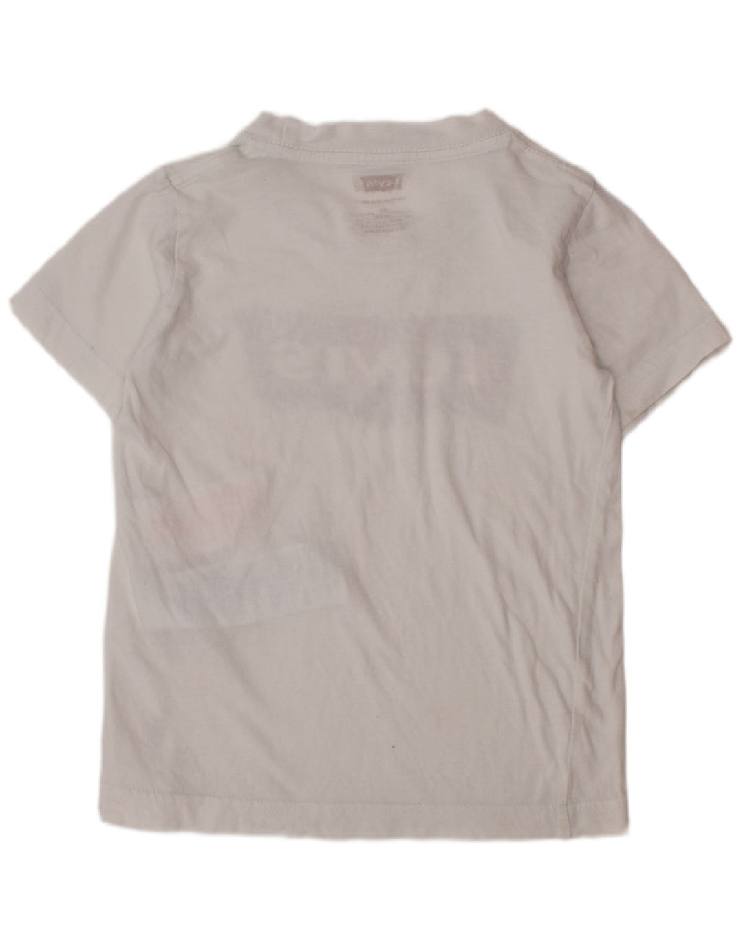 LEVI'S Jungen-T-Shirt mit Grafik, 3–4 Jahre, weiße Baumwolle
