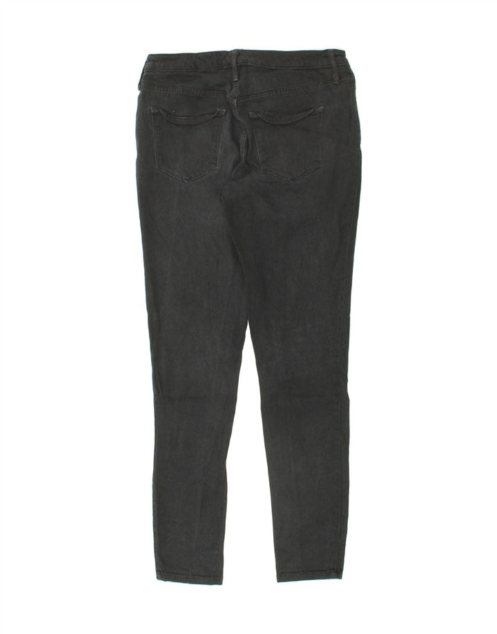 MOSSIMO Womens Mid Rise Jegging Trousers US 6 Medium W28 L28 Black Cotton Vintage Mossimo and Second-Hand Mossimo from Messina Hembry 