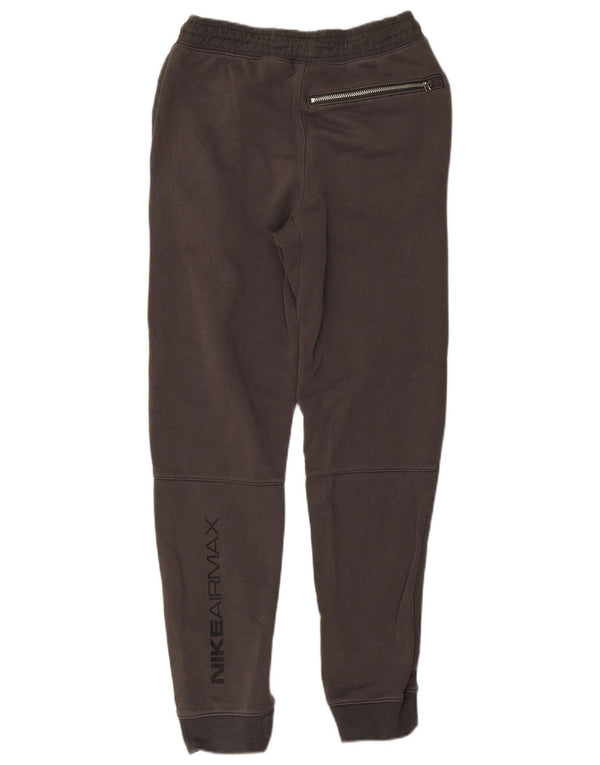 Nike Jungen-Trainingshose, Jogginghose, 12–13 Jahre, Größe L, Grau, Baumwolle
