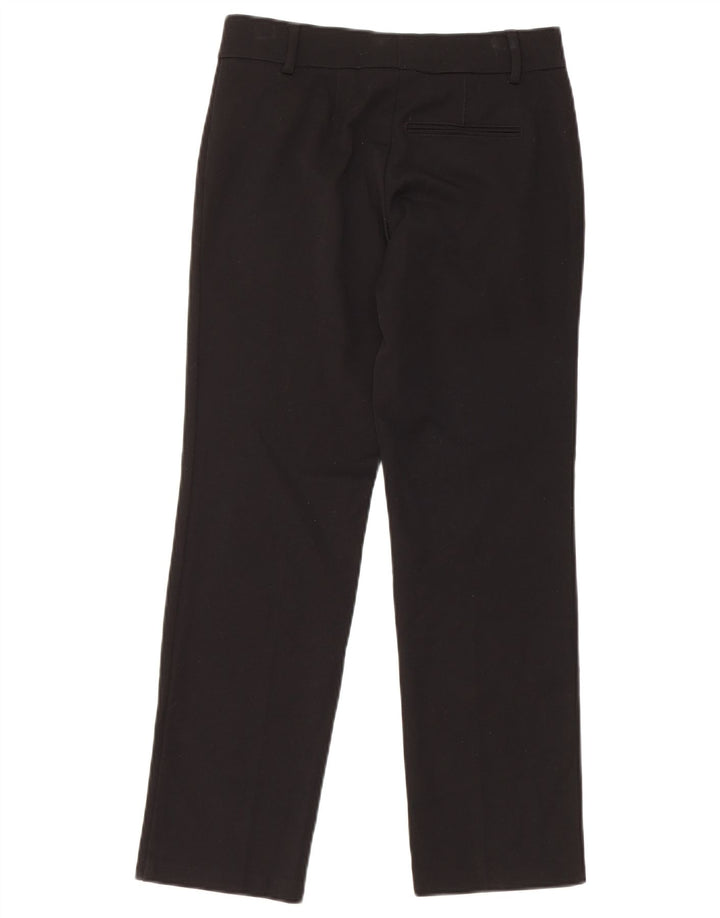 Marks & Spencer Damen-Hose, kurz geschnitten, UK 8, Größe S, W26, L25, Schwarz, Polyester