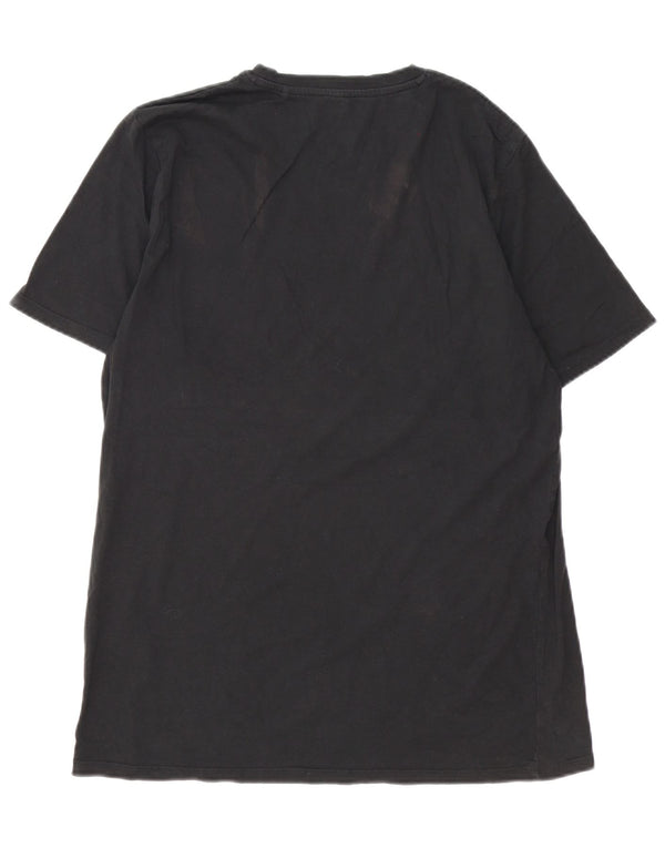 Jack & Jones Herren Slim Fit T-Shirt Top XL Schwarz Baumwolle