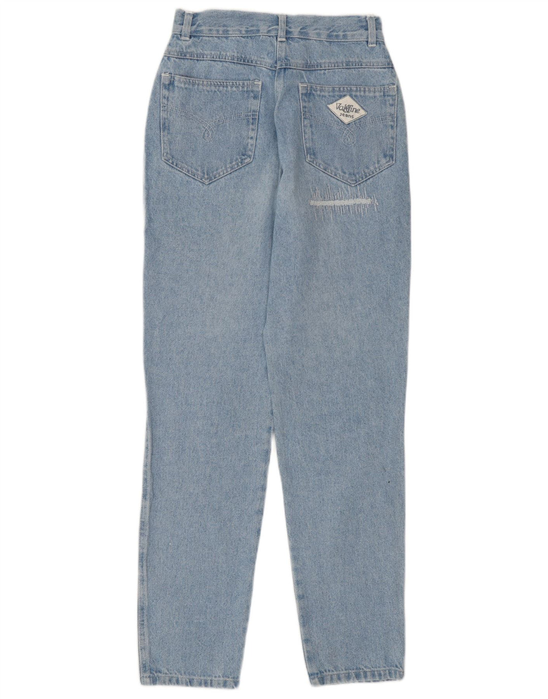 Val&Tine Damen Tapered Jeans W24 L29 Blaue Baumwolle
