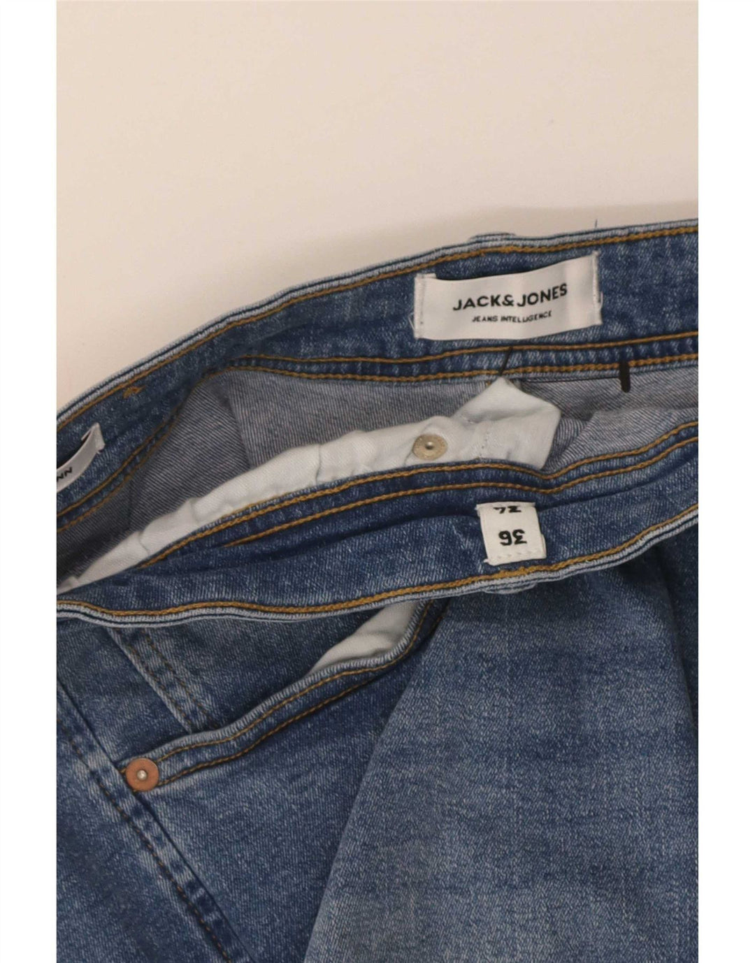Jack & Jones Herren GLENN Slim Jeans W36 L34 Blau