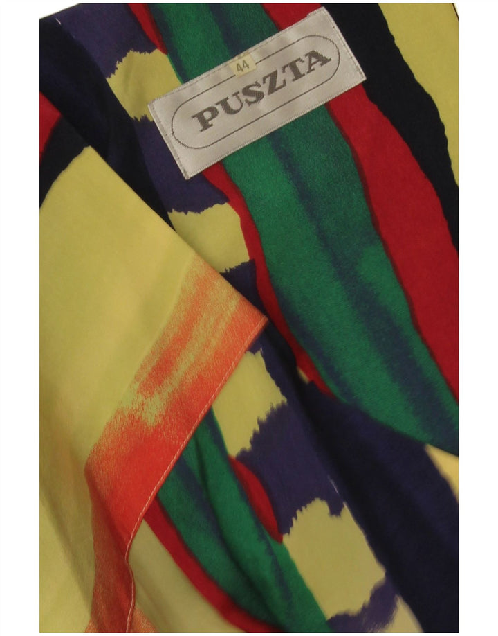 Puszta Kurzarm-Hemdkleid für Damen IT 44 Medium Mehrfarbig gestreift