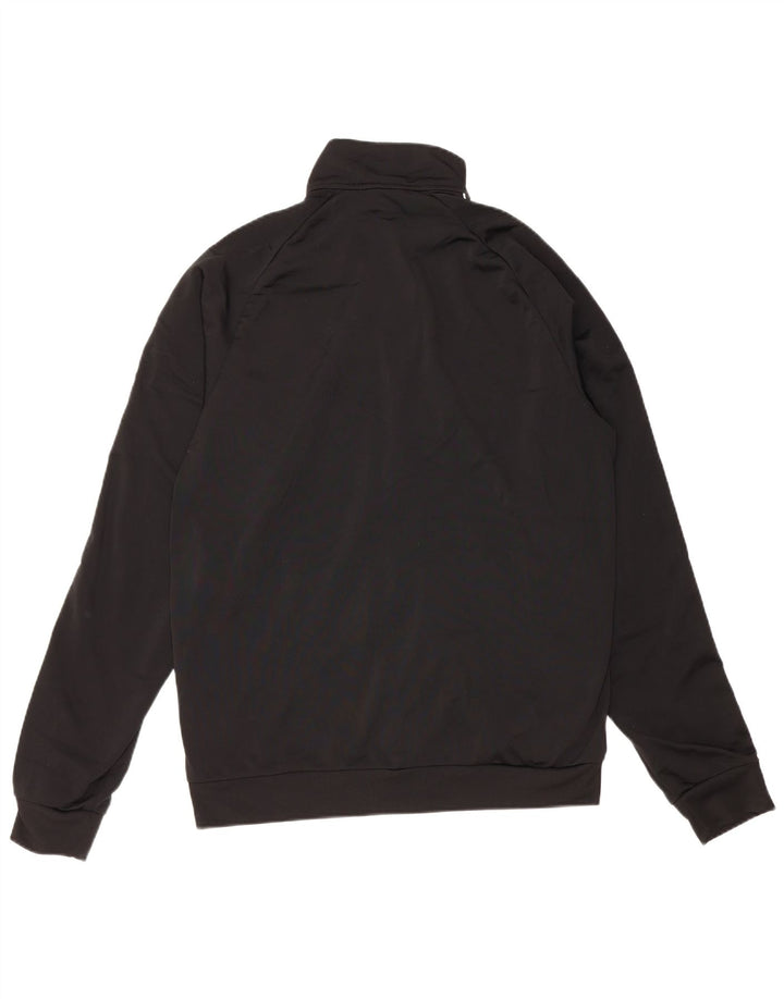 Adidas Herren-Trainingsanzug-Top-Jacke, großes schwarzes Polyester