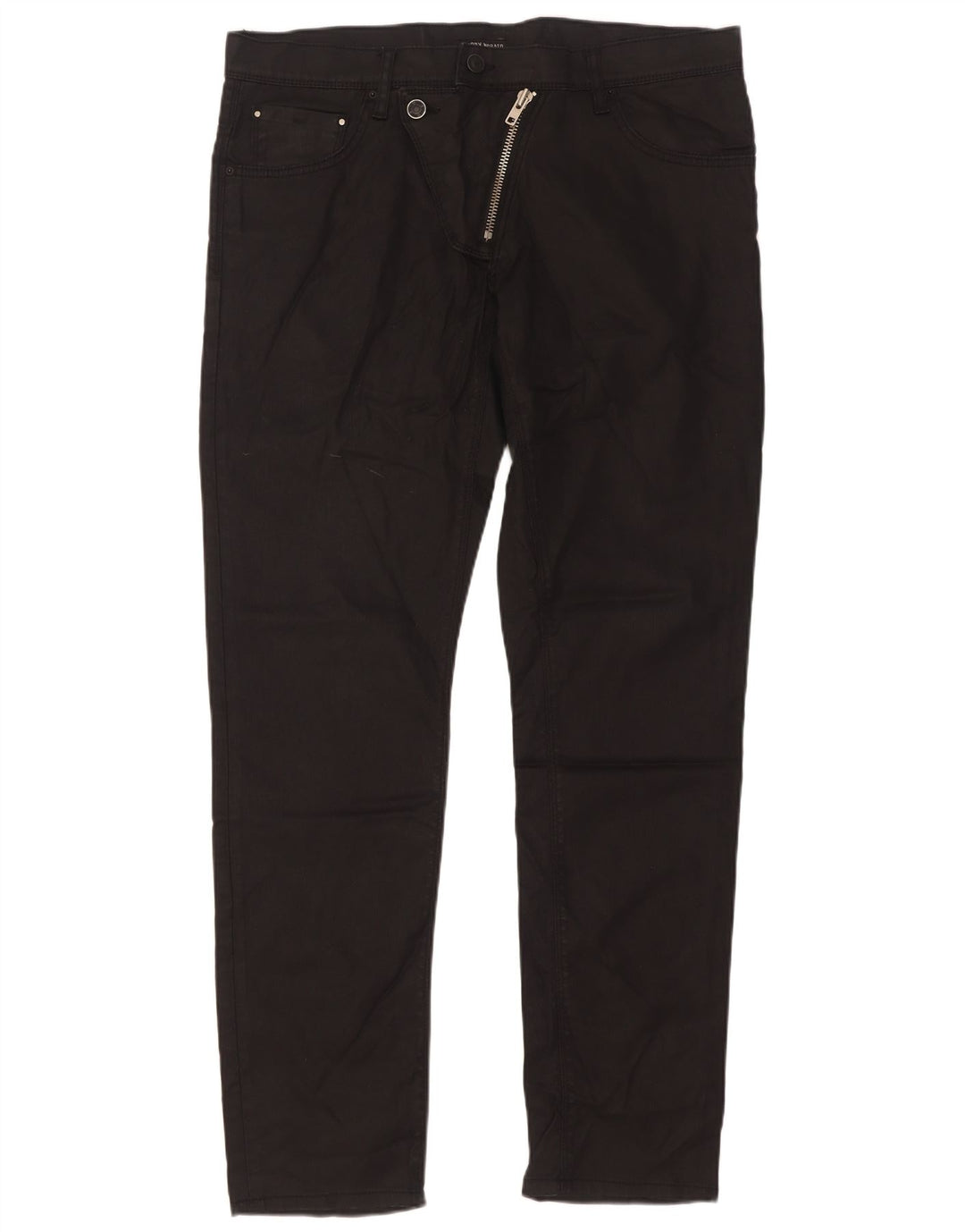 Antony Morato Herren Slim Jeans W36 L33 Schwarze Baumwolle