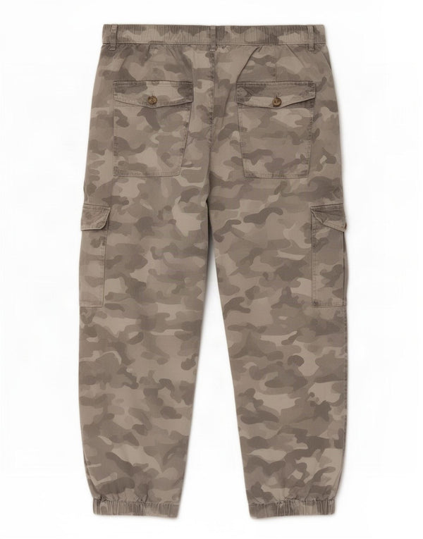 Marks & Spencer Damen Crop Cargohose UK 20 2XL W40 L25 Grün