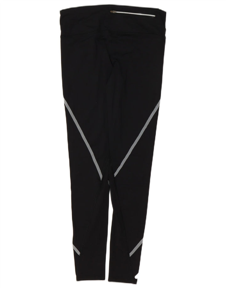 CHAMPION Womens Leggings UK 12 Medium  Black Polyester