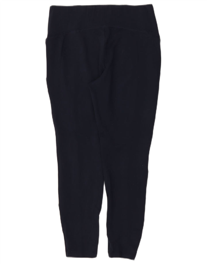 Marks & Spencer Damen Leggings UK 14 Large Marineblaue Viskose