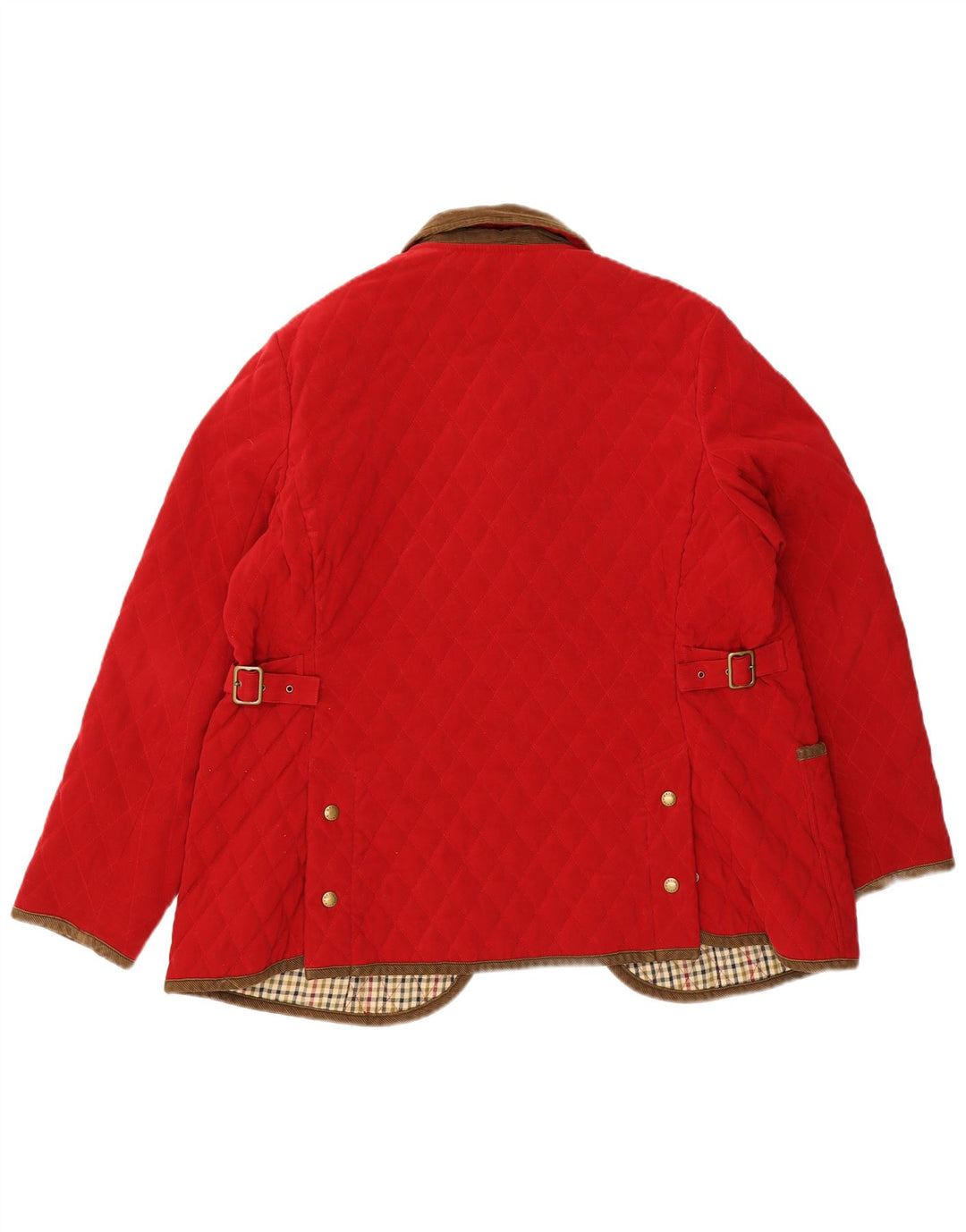 Übergroße Steppjacke für Damen von Orvis, UK 16, Größe L, Rot, Polyester