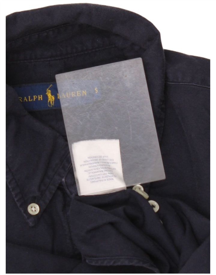 RALPH LAUREN Herrenhemd Kleine marineblaue Baumwolle