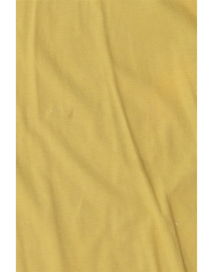 Nike Herren T-Shirt Top Mittelgelb