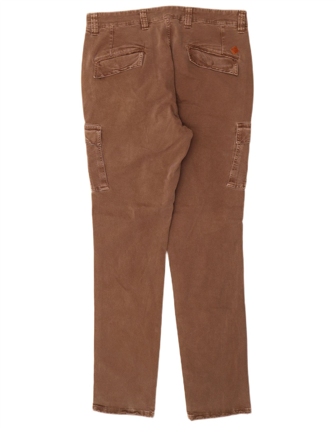 Carrera Herren Slim Cargohose IT 48 Medium W33 L32 Braune Baumwolle