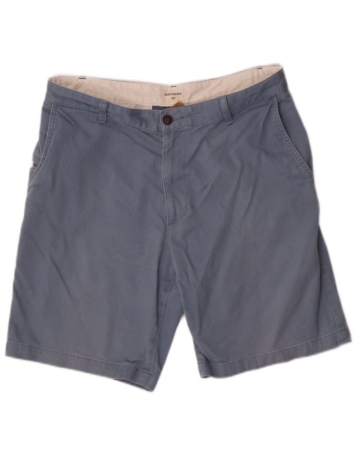 Dockers Herren Cargoshorts W34 Große blaue Baumwolle