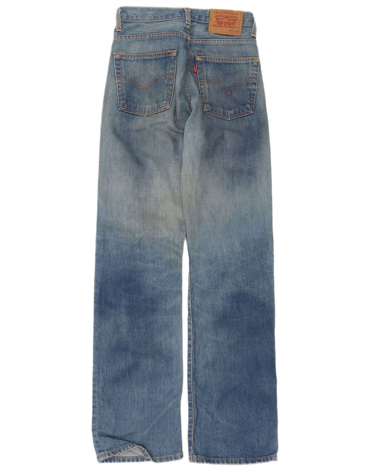 Levi's Herren-Jeans mit hoher Taille, W28, L34, blaue Baumwolle