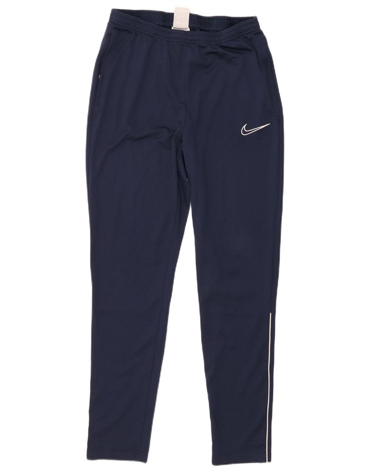 Nike Herren Dri Fit Trainingshose Mittelblaues Polyester