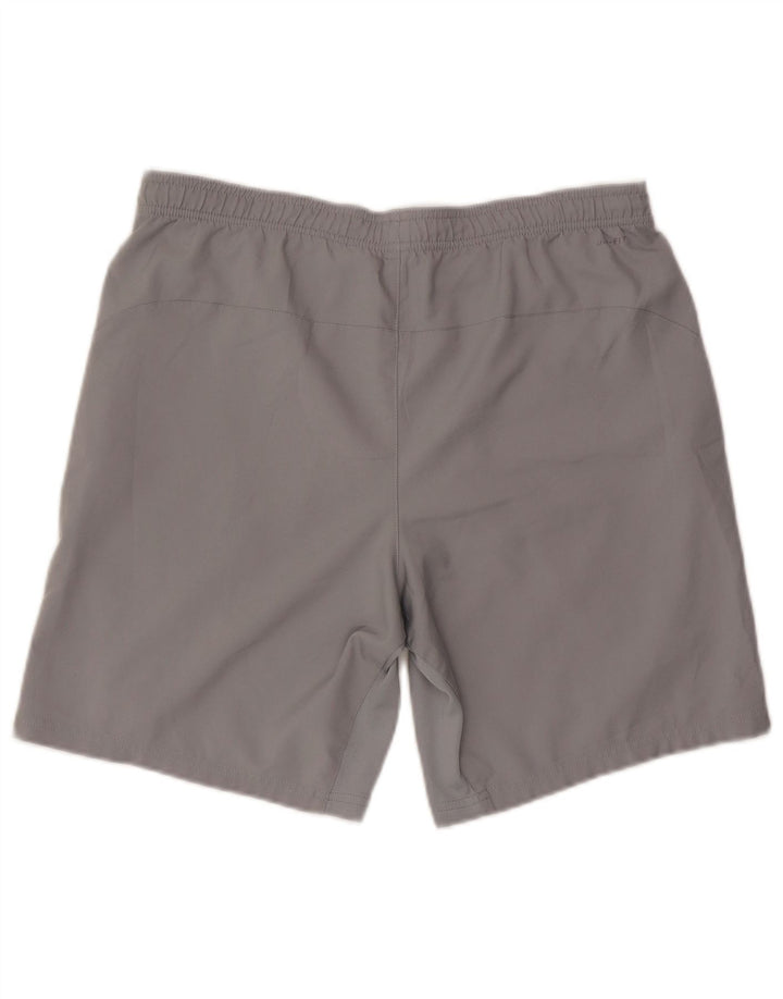 Nike Herren Dri Fit Sportshorts Mittelgraues Polyester