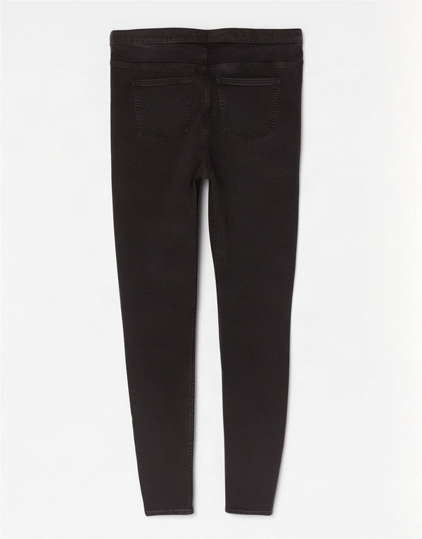 Marks & Spencer Damen Jegging-Jeans UK 20 2XL W36 L26 Schwarze Baumwolle