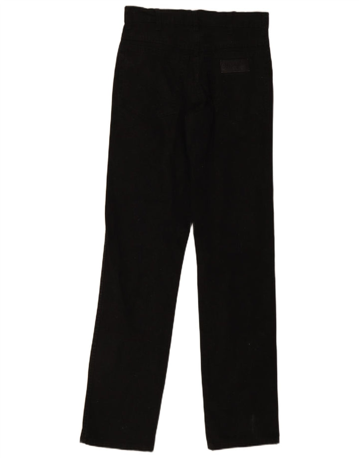 Wrangler Herren Texas Stretch Straight Jeans W30 L34 Schwarze Baumwolle