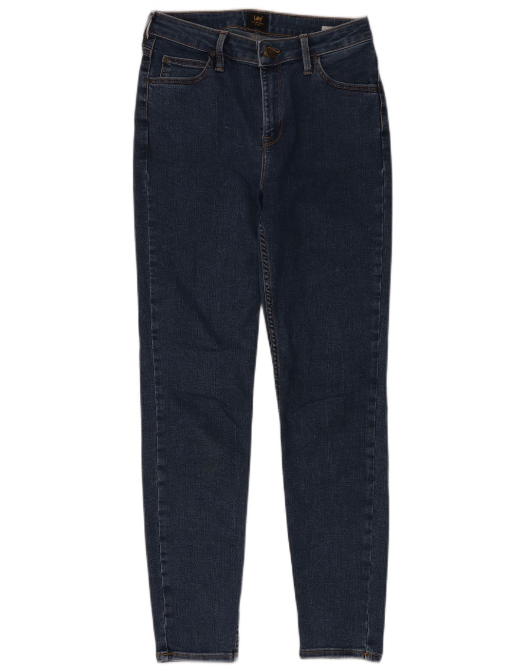 LEE Damen Skinny Jeans W29 L31 Blaue Baumwolle