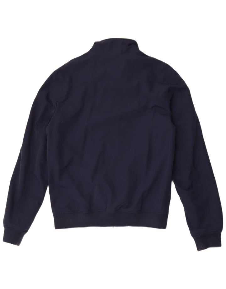 Tommy Hilfiger Herren Bomberjacke UK 36 Small Marineblau Polyamid