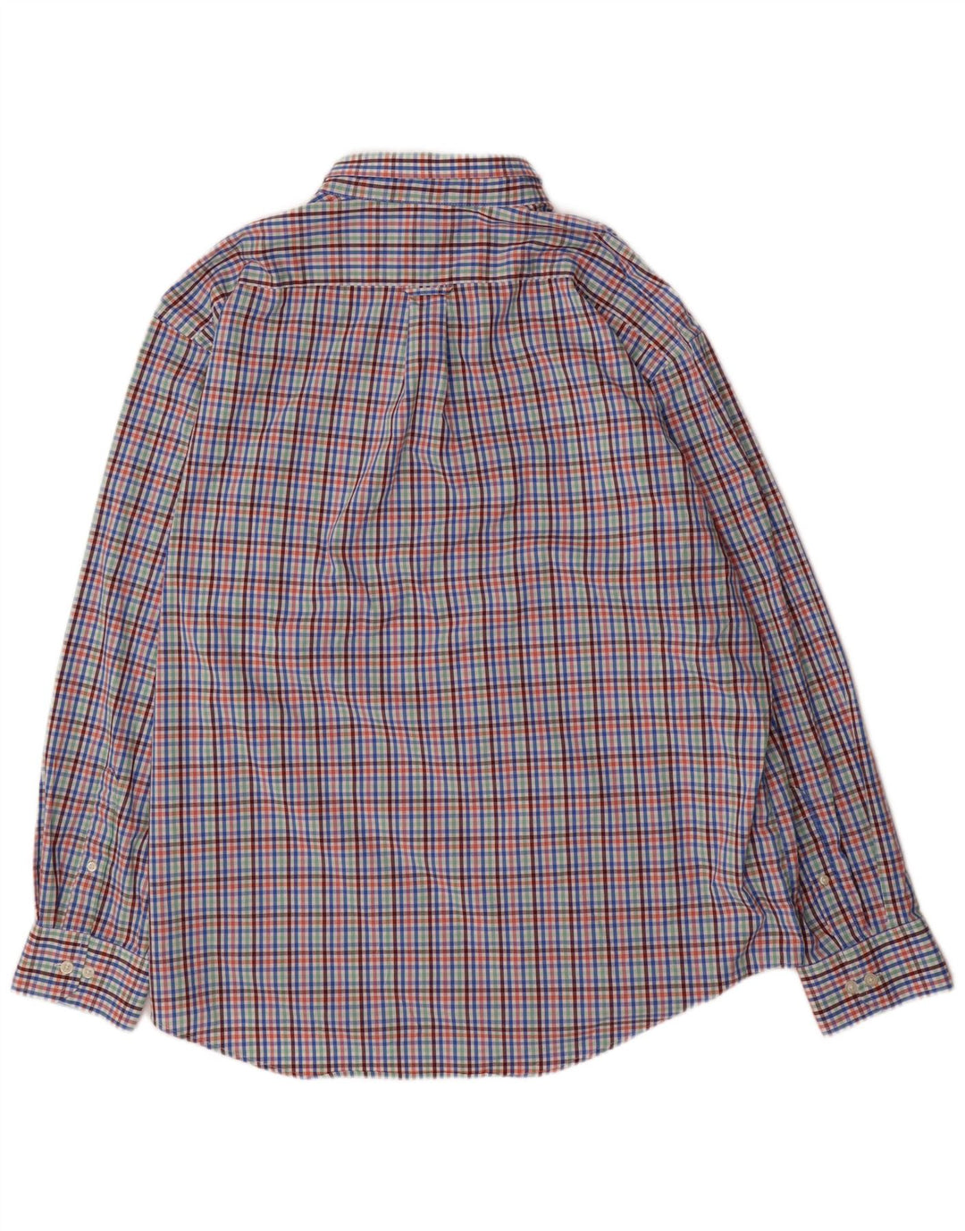 IZOD Herrenhemd 2XL Mehrfarbige Gingham-Baumwolle