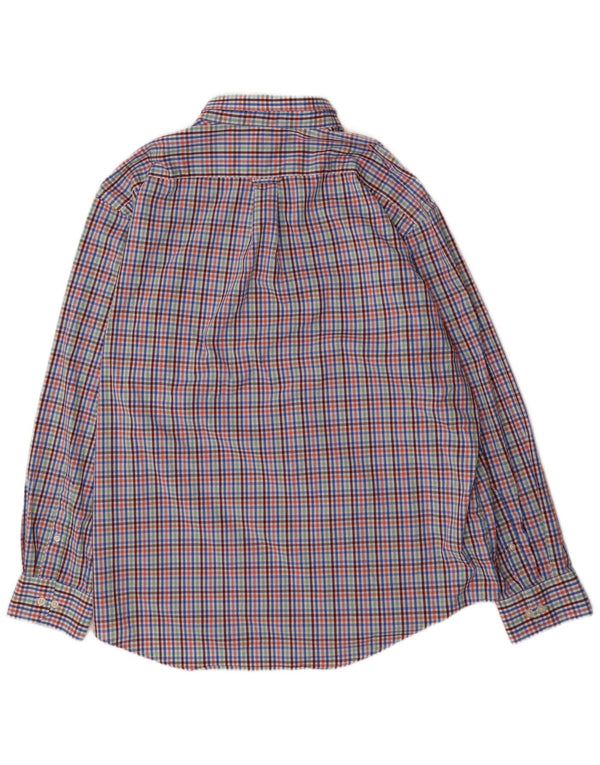 IZOD Herrenhemd 2XL Mehrfarbige Gingham-Baumwolle