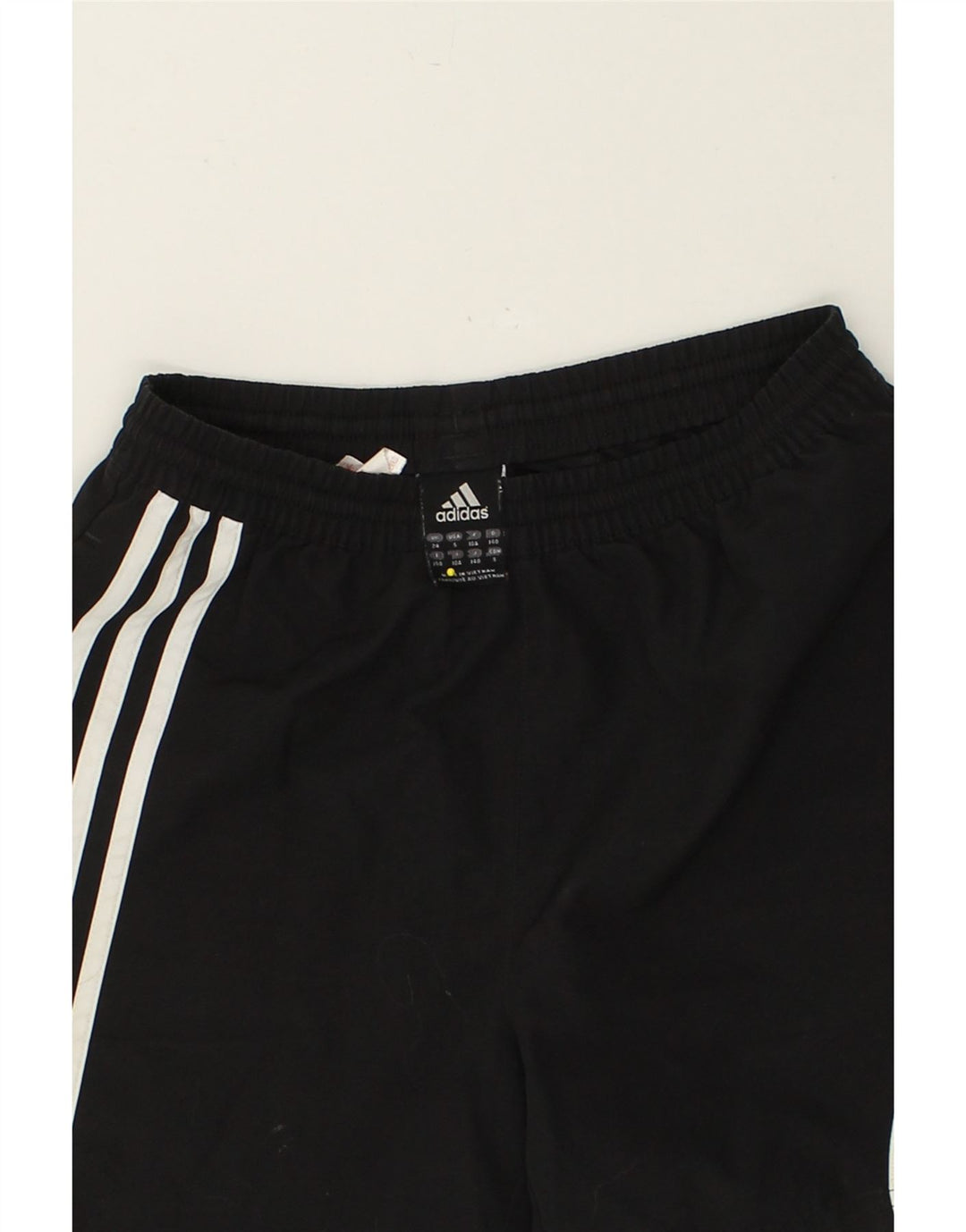 ADIDAS Boys Sport Shorts 9-10 Years Black Polyester Vintage Adidas and Second-Hand Adidas from Messina Hembry 