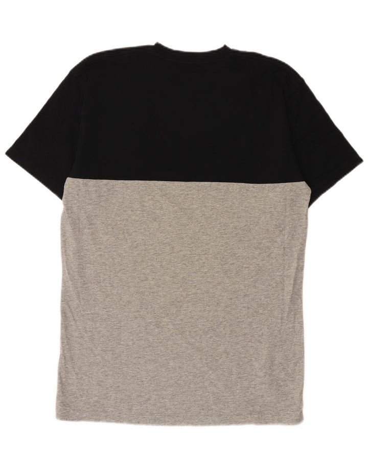 Vans Herren-T-Shirt mit klassischer Passform aus mittelgrauer Colourblock-Baumwolle