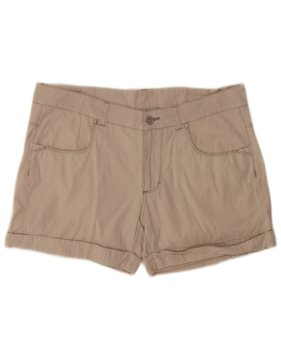 Champion Damen Freizeitshorts Medium W30 Beige