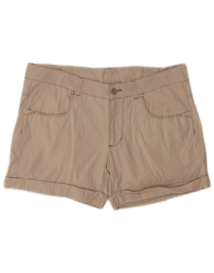 Champion Damen Freizeitshorts Medium W30 Beige