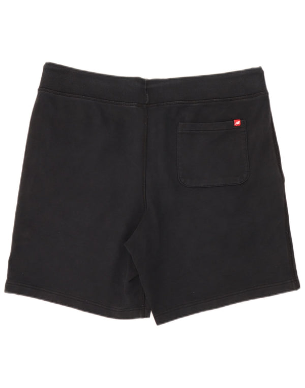New Balance Herren Sportshorts XL Schwarz Baumwolle