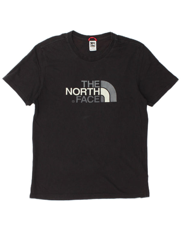 The North Face Herren-T-Shirt mit Grafik, mittelschwarze Baumwolle