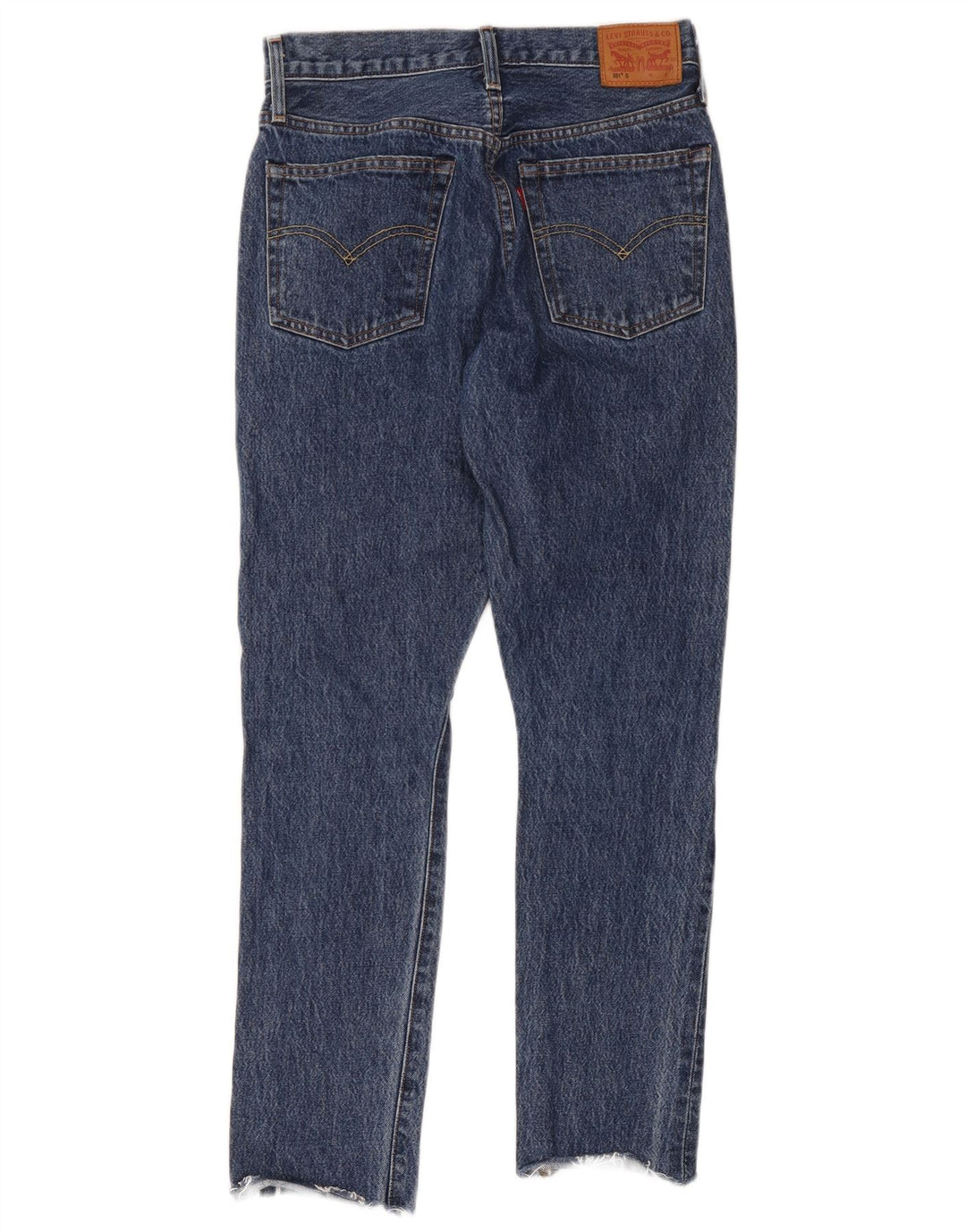 Levi's Herren 501 Straight Jeans W26 L28 Blaue Baumwolle