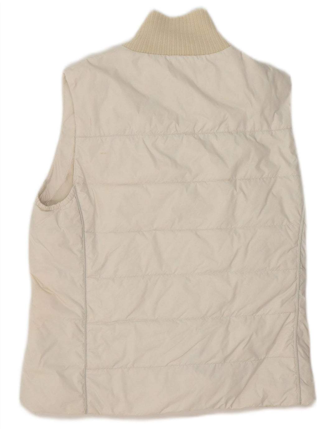 CHAMPION Damen Wattierte Weste UK 10 Small Weiß