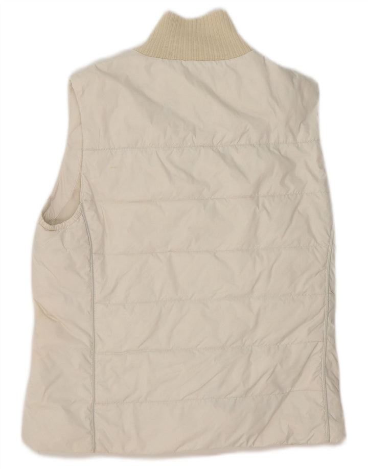 CHAMPION Damen Wattierte Weste UK 10 Small Weiß