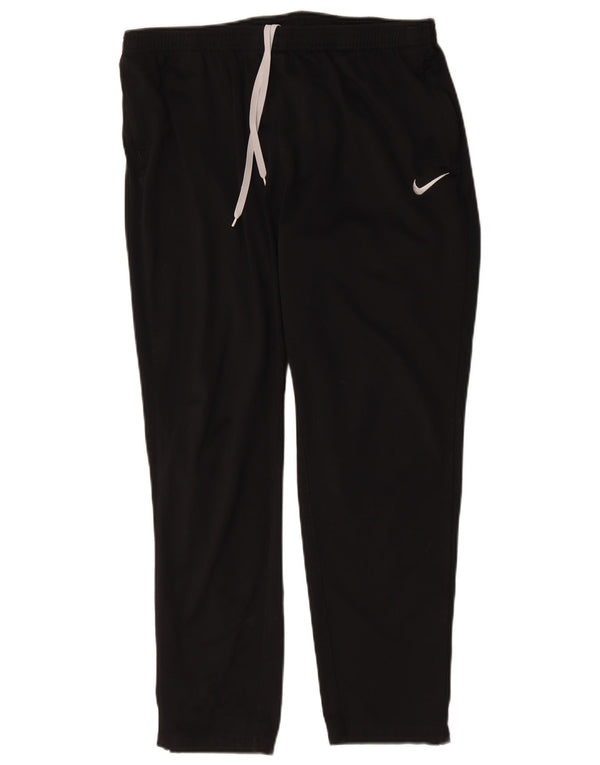 Nike Herren-Trainingshose XL, schwarzes Polyester