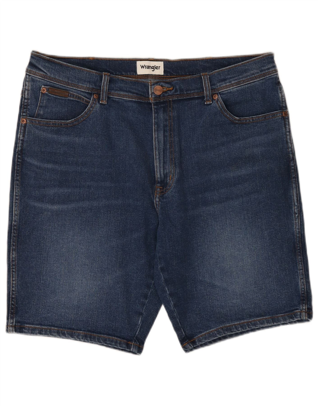 Wrangler Herren-Jeansshorts W36, große marineblaue Baumwolle