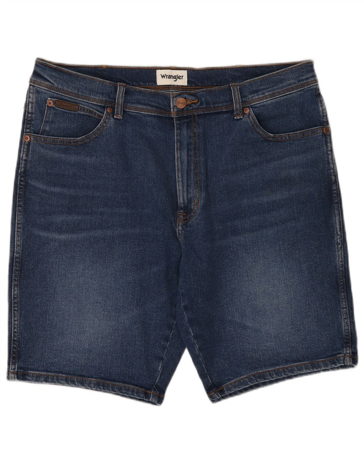 Wrangler Herren-Jeansshorts W36, große marineblaue Baumwolle