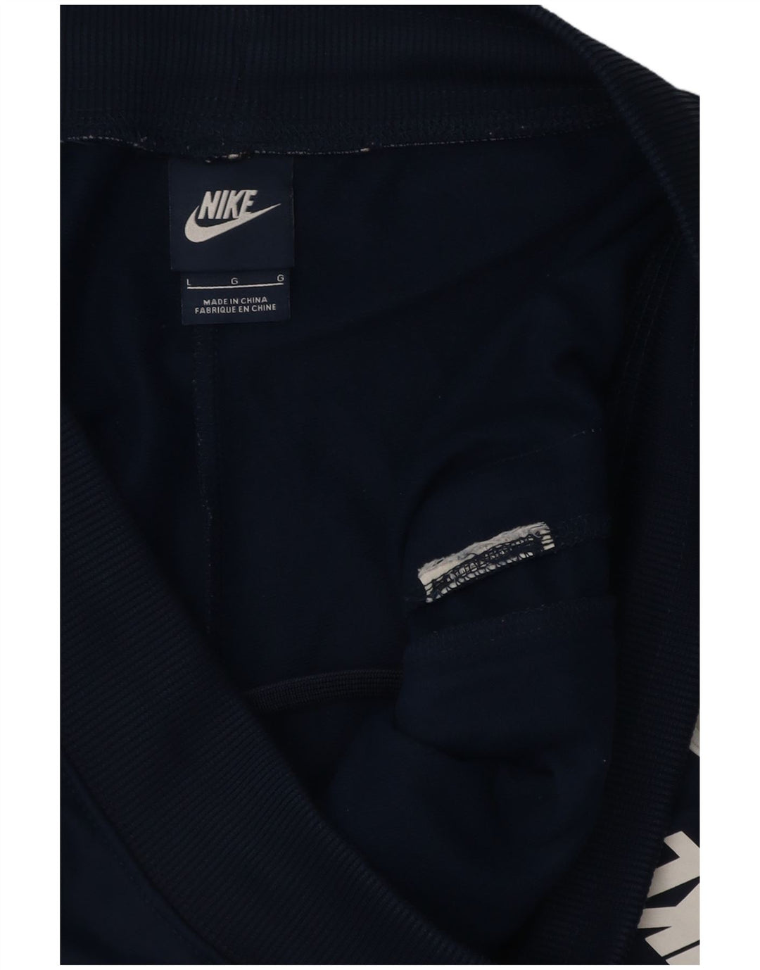 Nike Herren-Trainingshose, Jogginghose, groß, marineblau, Farbblock-Polyester