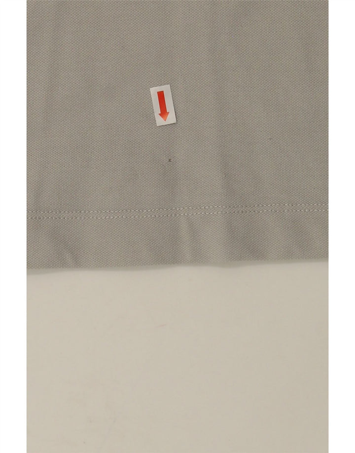 CALVIN KLEIN Mens Polo Shirt Medium Grey Cotton Vintage Calvin Klein and Second-Hand Calvin Klein from Messina Hembry 