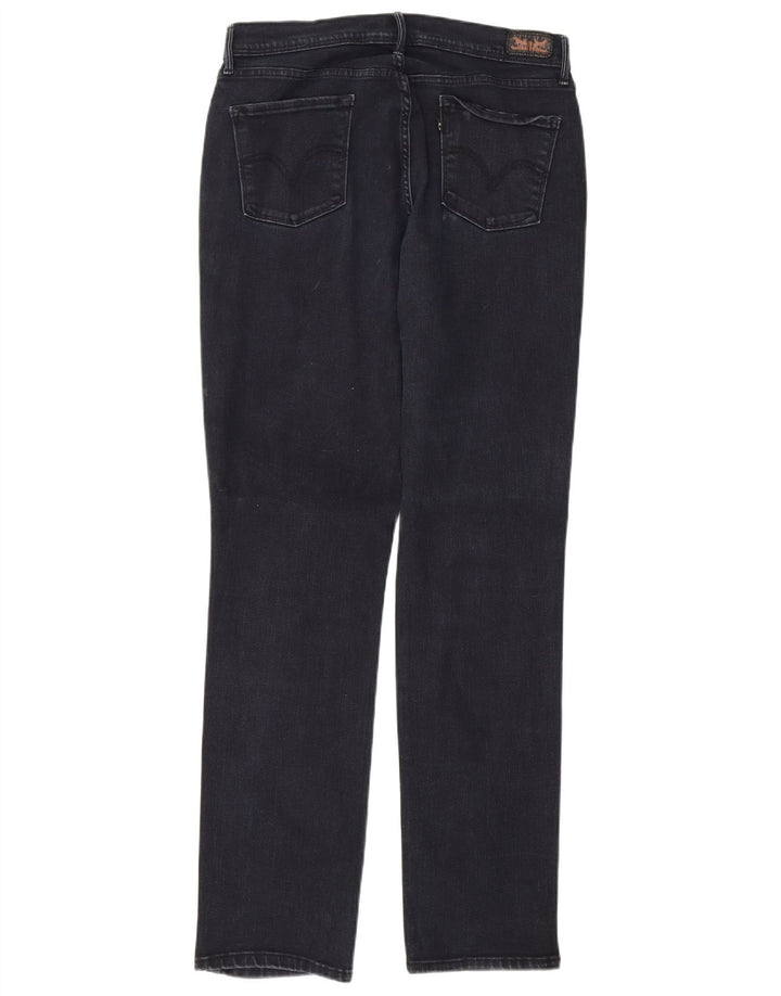 LEVI'S Damen 512 Skinny Jeans US 12 Large W31 L32 Marineblau