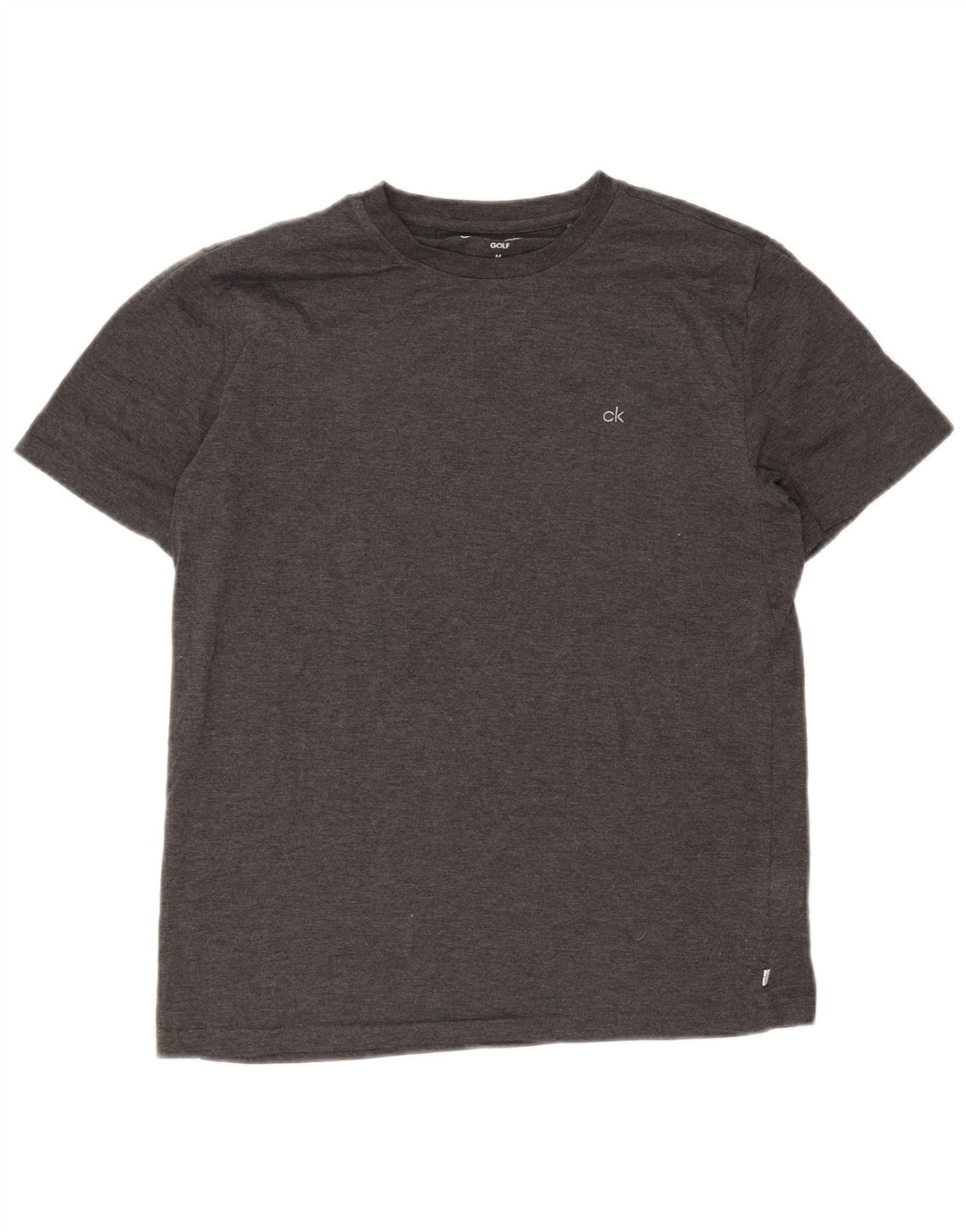 Calvin Klein Herren T-Shirt Oberteil Mittelgrau Polyester