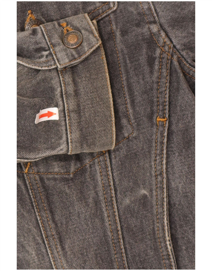 Tavarner Damen Jeansjacke UK 14 Mittelgraue Baumwolle
