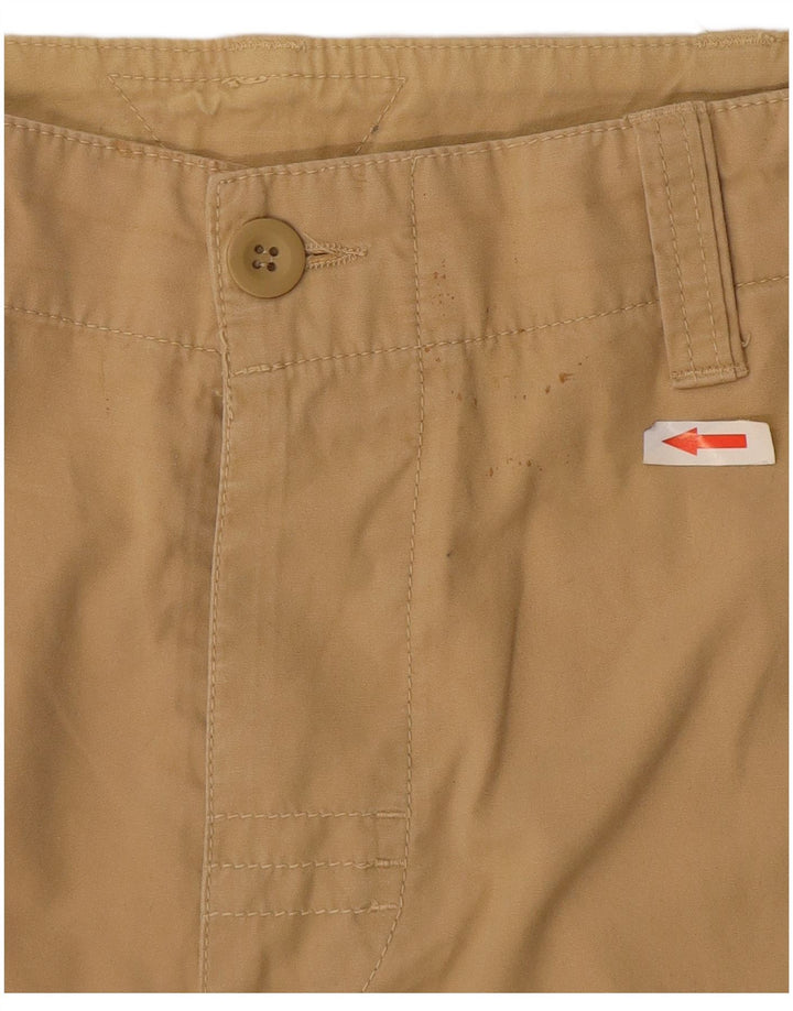 Meltin' Pot Herren-Cargoshorts, W34, Größe L, Beige, Baumwolle