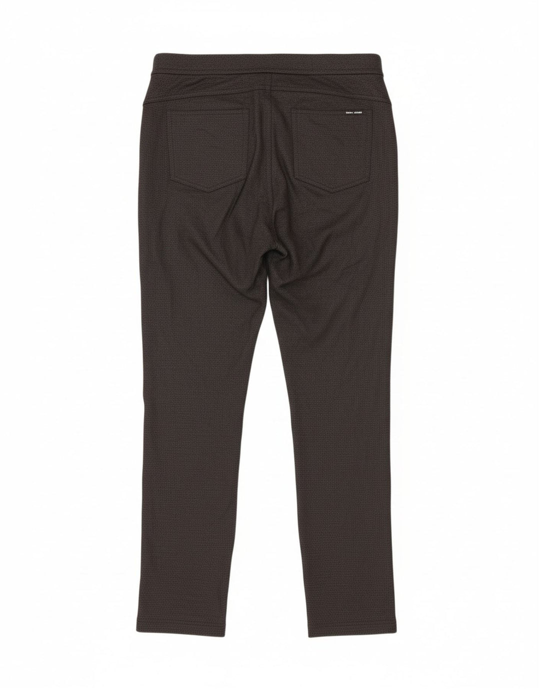 DKNY Womens Skinny Capri Trousers Medium W30 L20 Black Polyester Vintage Dkny and Second-Hand Dkny from Messina Hembry 