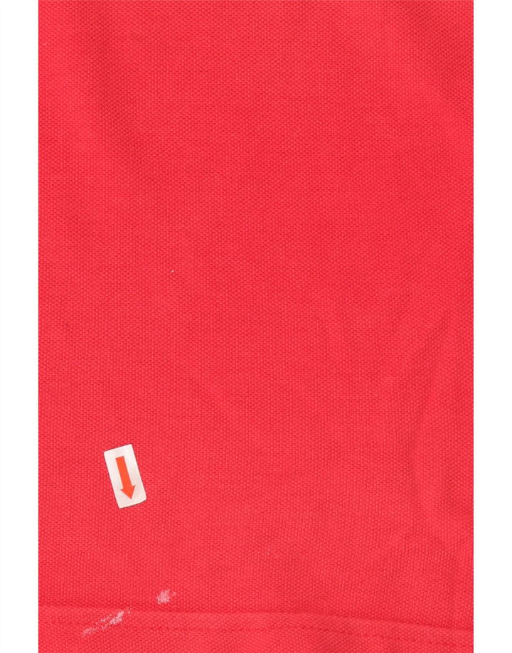 ADIDAS Mens Polo Shirt Medium Red Cotton Vintage Adidas and Second-Hand Adidas from Messina Hembry 