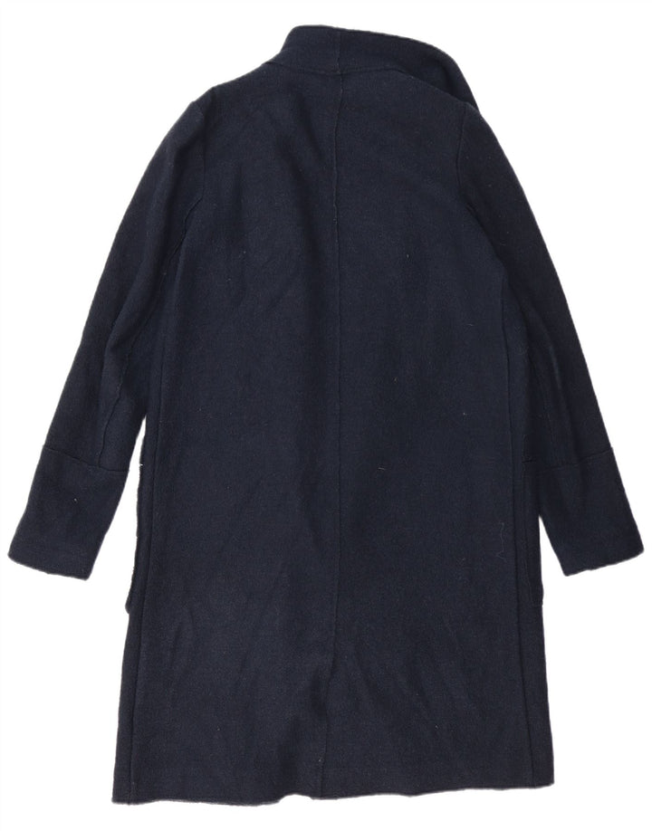 Zara Damen Übergroßer Mantel UK 6 XS Marineblau