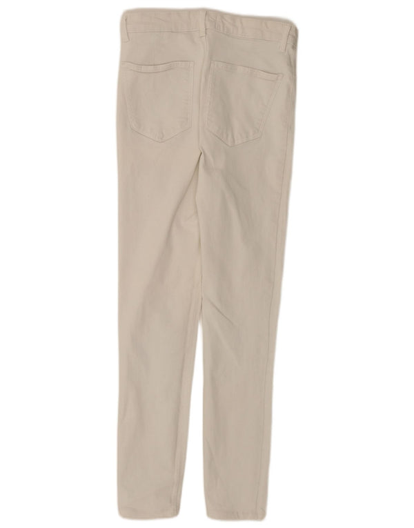 Zara Damen Jegging-Jeans EU 38 Small W28 L28 Weiß