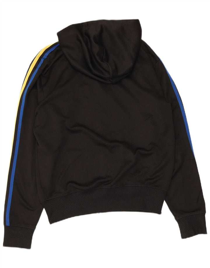 Adidas Herren Zip Hoodie Pullover Medium Schwarz Polyester